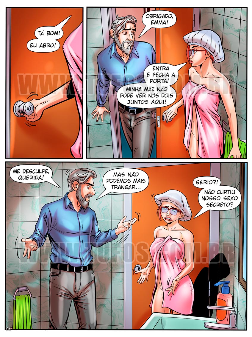 A Nerd Ninfomaníaca - Pecados dentro do banheiro - 04