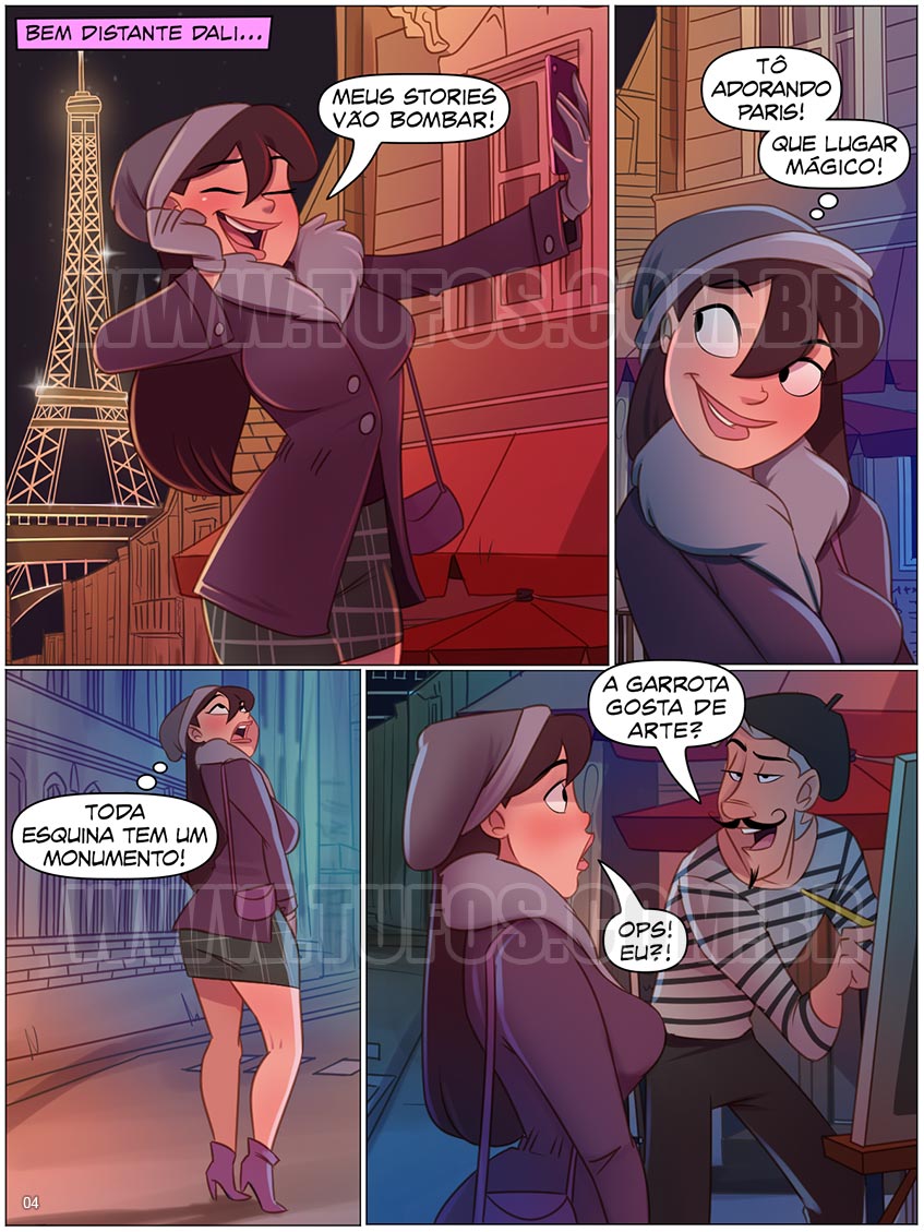 As 4 Sacanas - Aninha em Paris - 04