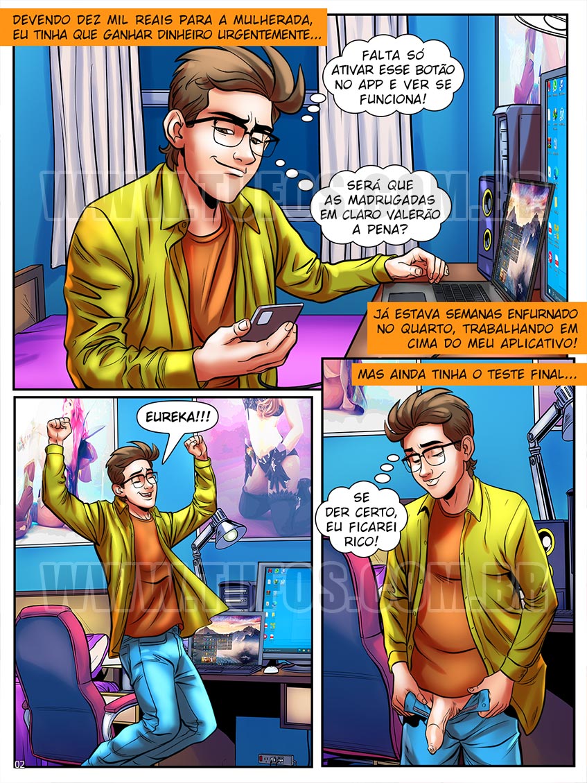 O Nerd Comedor - O aplicativo de milhões - 02