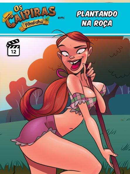 Os Caipiras Filminho - Plantando na roça