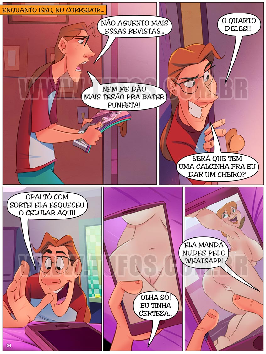 Família Sacana - Mandando nudes - 04