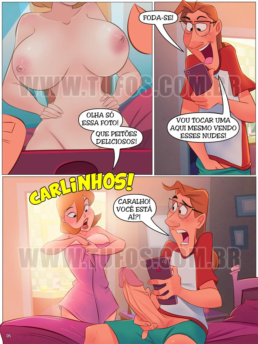 Família Sacana - Mandando nudes - 05