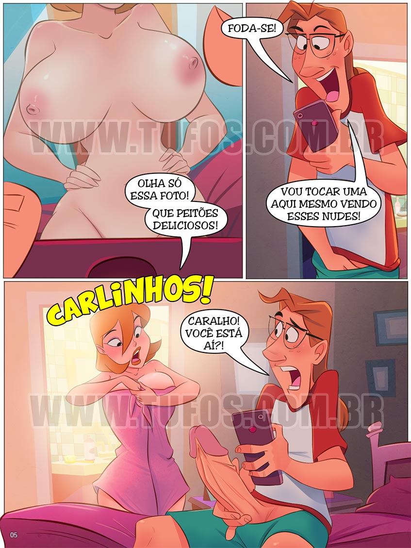 Famlia Sacana - Mandando nudes - 05