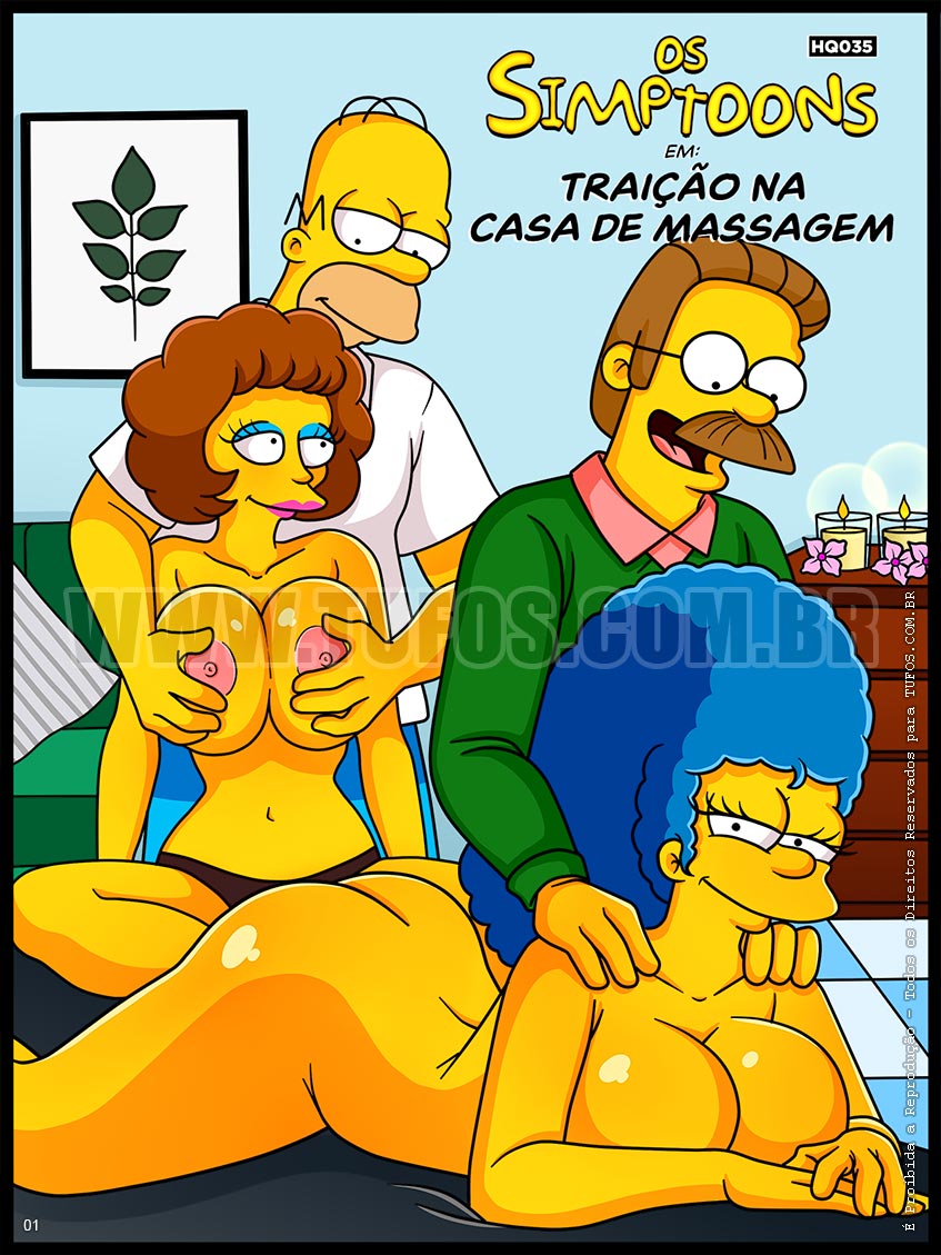 Os Simptoons - Traio na casa de massagem - 01