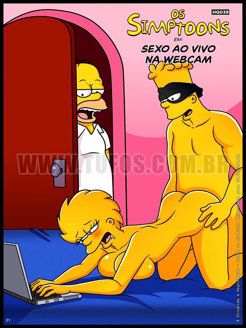 Os Simptoons - Sexo ao vivo na webcam - 01