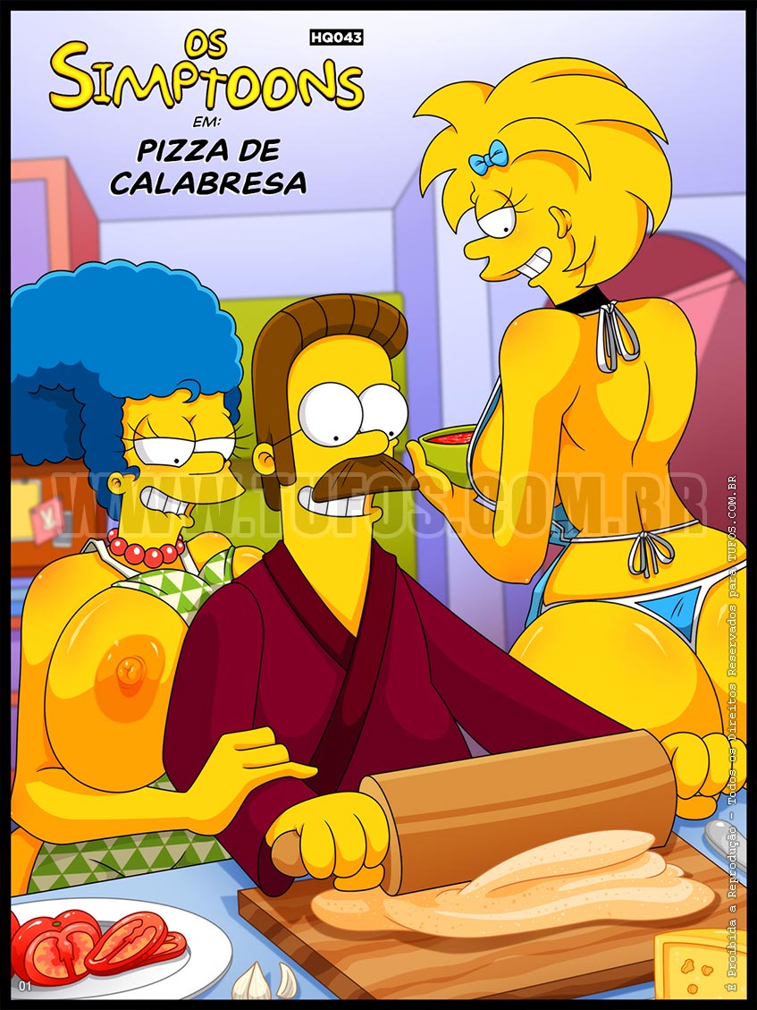 Os Simptoons - Pizza de calabresa - 01