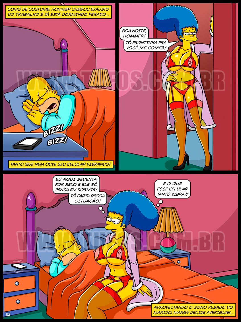 Os Simptoons - A vingança de Margy - 02