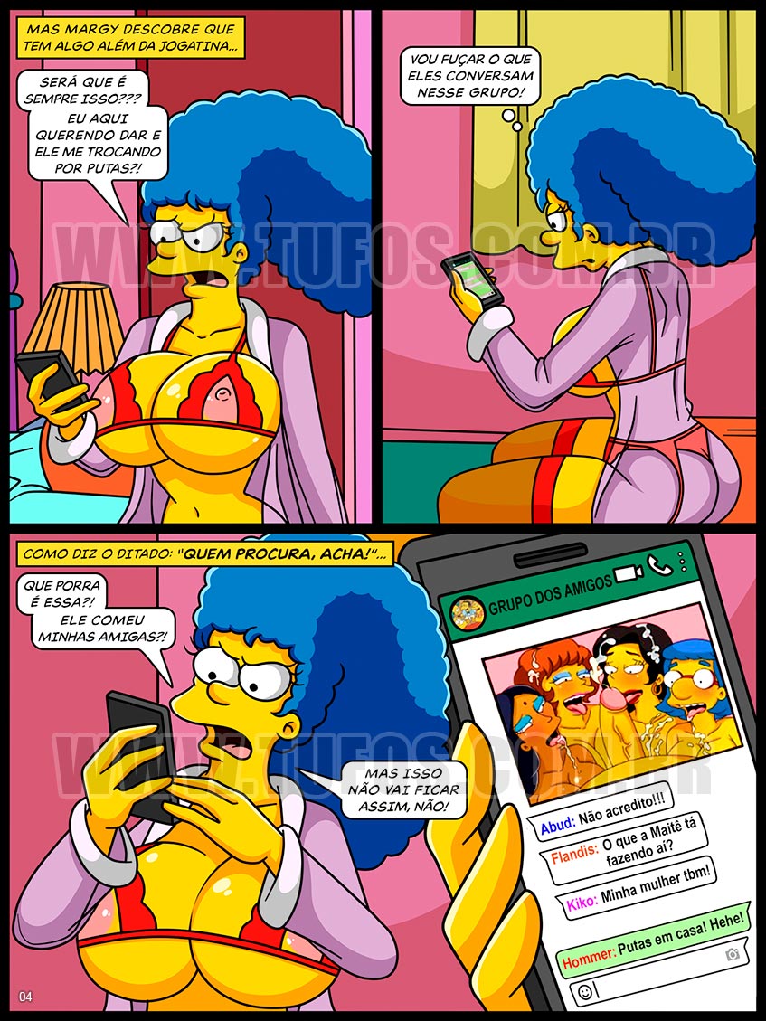 Os Simptoons - A vingança de Margy - 04