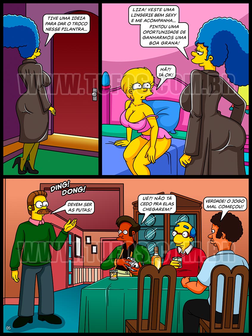 Os Simptoons - A vingança de Margy - 05