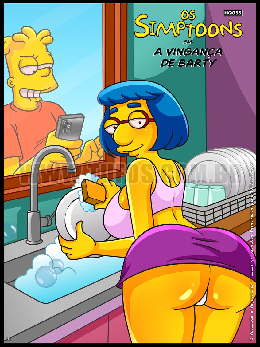 Os Simptoons - A vingana de Barty - 01