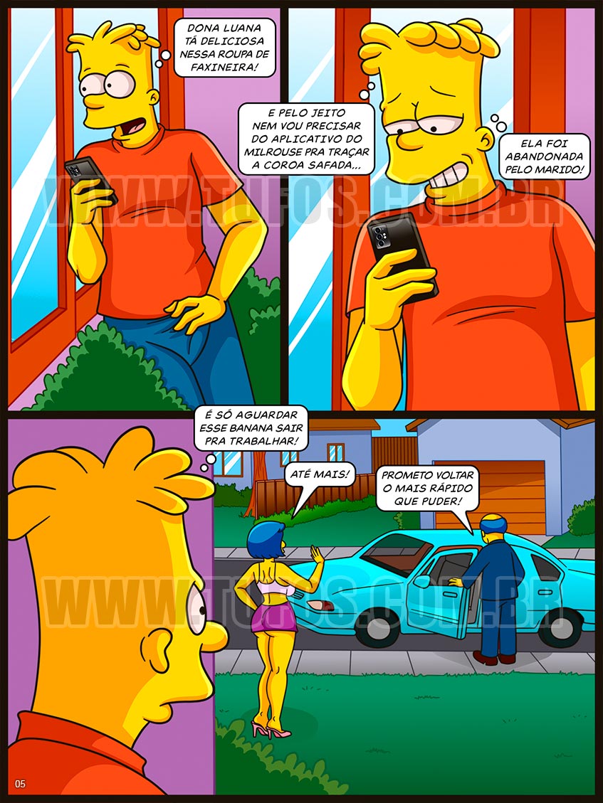 Os Simptoons - A vingança de Barty - 05