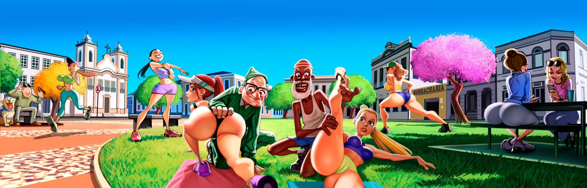 Os Velhos da Pra�a